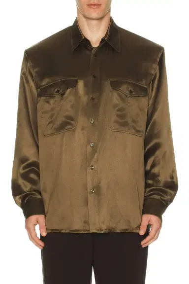 Saint Laurent Long Sleeve Shirt | Thumbnail 2 Saint Laurent Long Sleeve Shirt | Thumbnail 2