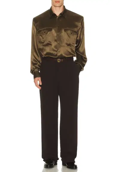 Saint Laurent Long Sleeve Shirt | Thumbnail 4 Saint Laurent Long Sleeve Shirt | Thumbnail 4