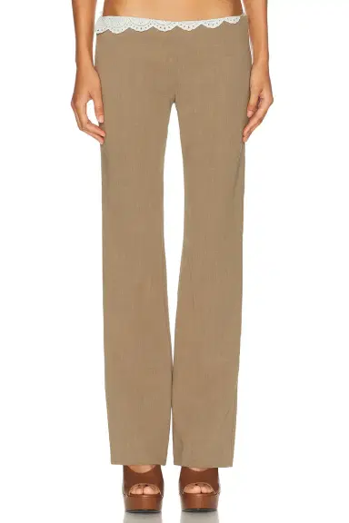 Magda Butrym Scallop Waist Trouser | Thumbnail 3