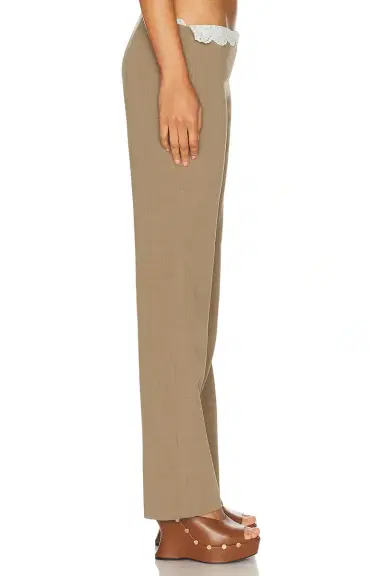 Magda Butrym Scallop Waist Trouser | Thumbnail 5