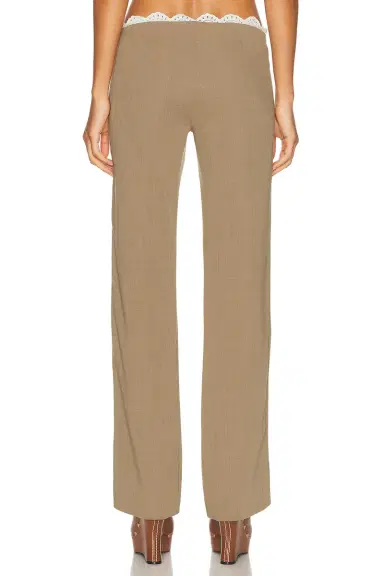 Magda Butrym Scallop Waist Trouser | Thumbnail 6