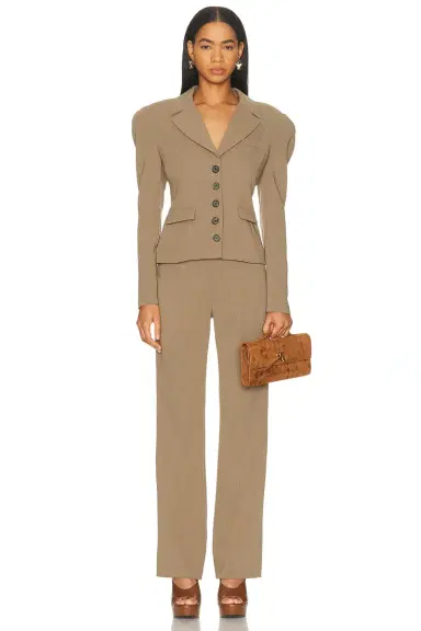 Magda Butrym Scallop Waist Trouser | Thumbnail 7