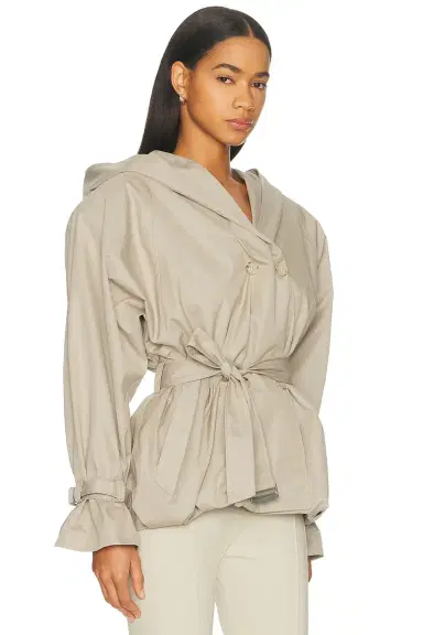 Magda Butrym Belted Trench Jacket | Thumbnail 3 Magda Butrym Belted Trench Jacket | Thumbnail 3