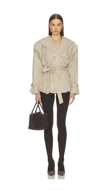 Magda Butrym Belted Trench Jacket | Thumbnail 6 Magda Butrym Belted Trench Jacket | Thumbnail 6