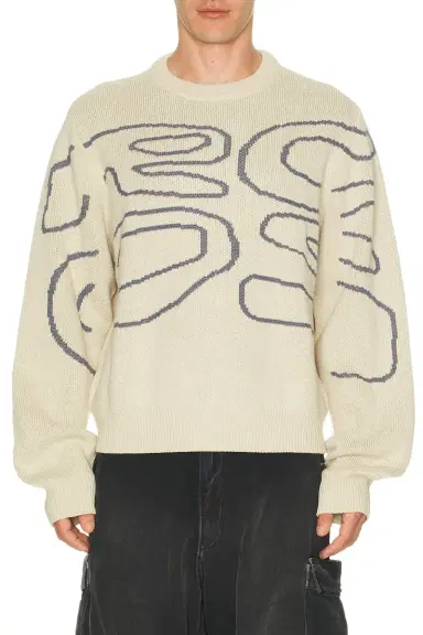 RC Outdoor Supply Stack Logo Knit Sweater | Thumbnail 1