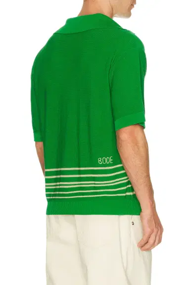BODE Bentgrass Boxy Polo | Thumbnail 3 BODE Bentgrass Boxy Polo | Thumbnail 3