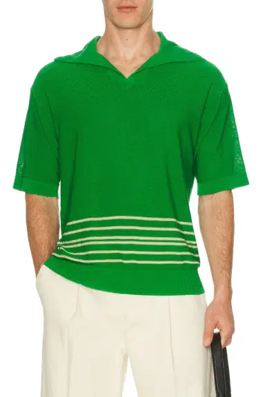 BODE Bentgrass Boxy Polo | Thumbnail 1 BODE Bentgrass Boxy Polo | Thumbnail 1