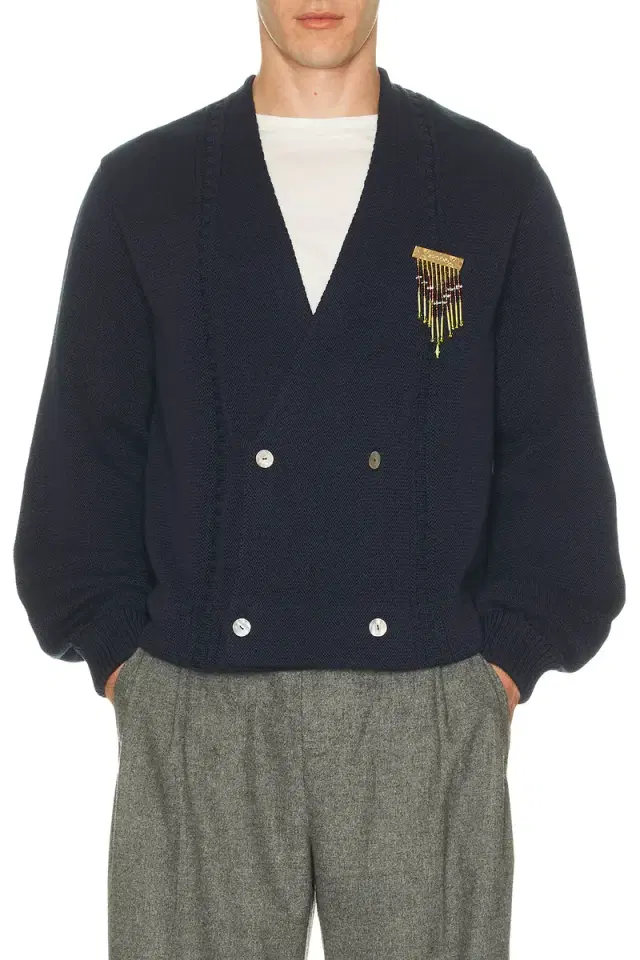 Double Breasted Cardigan