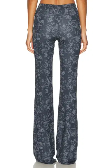 Jade Cropper Flared Mesh Trouser | Thumbnail 4 Jade Cropper Flared Mesh Trouser | Thumbnail 4