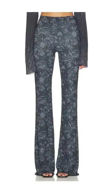 Jade Cropper Flared Mesh Trouser | Thumbnail 7 Jade Cropper Flared Mesh Trouser | Thumbnail 7