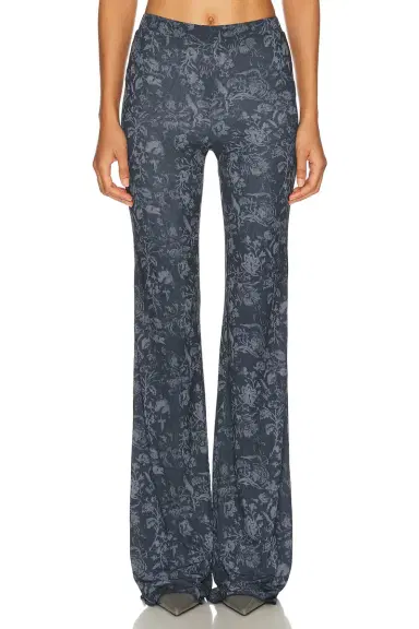 Jade Cropper Flared Mesh Trouser | Thumbnail 1 Jade Cropper Flared Mesh Trouser | Thumbnail 1