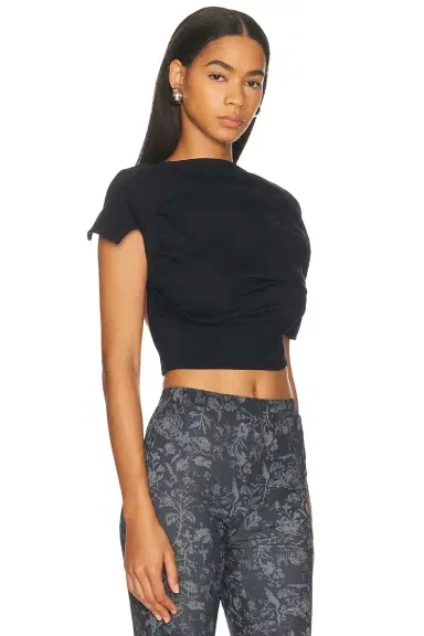 Jade Cropper Open Back T-Shirt | Thumbnail 3