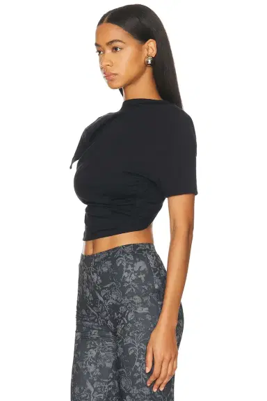 Jade Cropper Open Back T-Shirt | Thumbnail 4