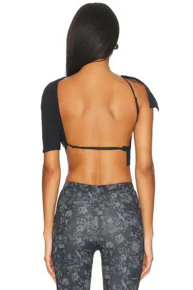 Jade Cropper Open Back T-Shirt | Thumbnail 5