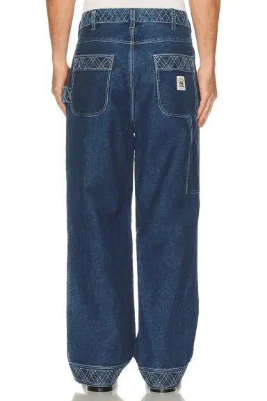 BODE Denim Embroidered Knolly Brook Jean | Thumbnail 3