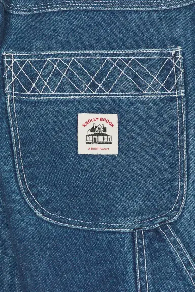 BODE Denim Embroidered Knolly Brook Jean | Thumbnail 6