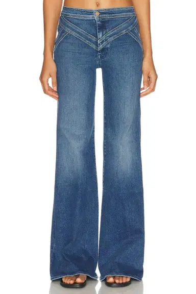 MOTHER The Criss Cross Roller Heel Jeans | Thumbnail 3 MOTHER The Criss Cross Roller Heel Jeans | Thumbnail 3
