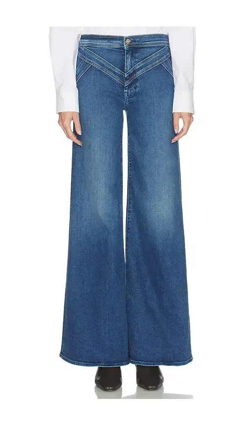 MOTHER The Criss Cross Roller Heel Jeans