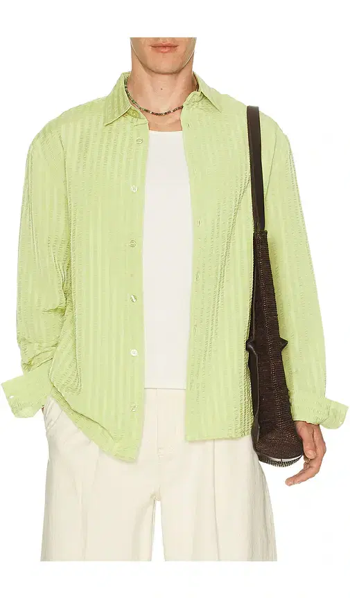 Jordan Striped Wrinkle Shirt