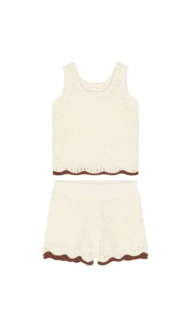 Rylee + Cru Rylee + Cru Crochet Tank Set | Thumbnail 1
