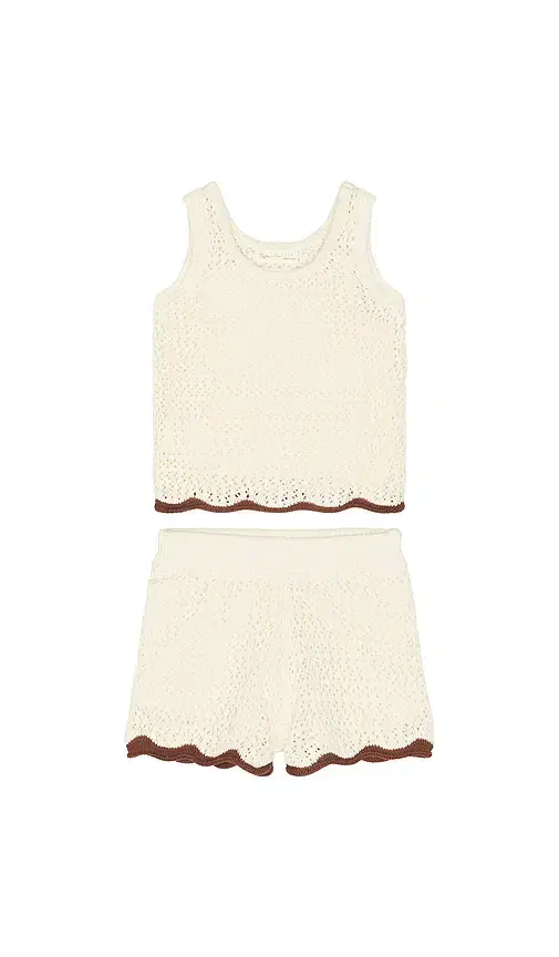Rylee + Cru Crochet Tank Set