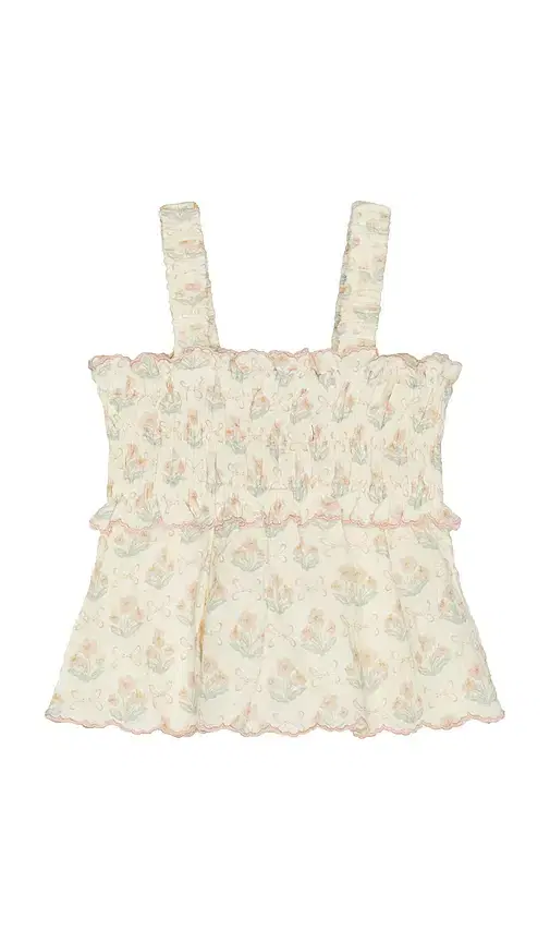 Rylee + Cru Rylee + Cru Smocked Tank