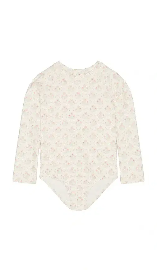 Rylee + Cru Rylee + Cru Delphine Rashguard One Piece Swimsuit