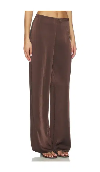 Bardot Devin Mid Rise Satin Pant | Thumbnail 2 Bardot Devin Mid Rise Satin Pant | Thumbnail 2