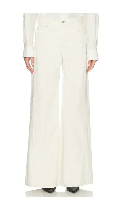 Beau High Rise T-seam Wide Leg Jean