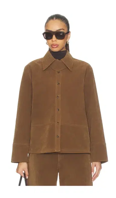 Apparis Ren Sans Suede Overshirt | Thumbnail 1 Apparis Ren Sans Suede Overshirt | Thumbnail 1