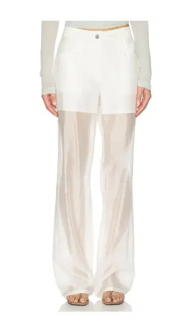Helmut Lang Sheer Bootcut Pant | Thumbnail 1 Helmut Lang Sheer Bootcut Pant | Thumbnail 1