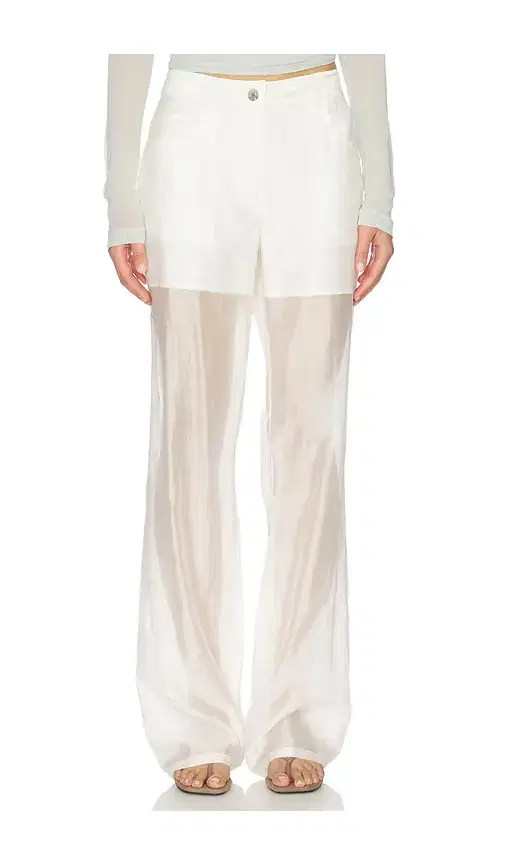 Helmut Lang Sheer Bootcut Pant
