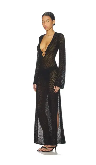 Bardot Bryn Crochet Maxi Dress | Thumbnail 2 Bardot Bryn Crochet Maxi Dress | Thumbnail 2