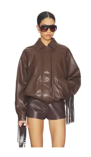 Lovers and Friends Sanna Faux Leather Jacket | Thumbnail 2