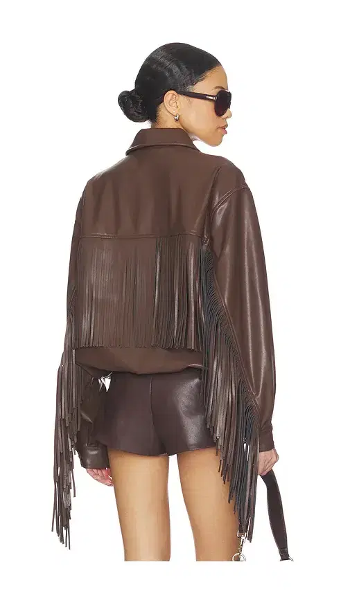 Lovers and Friends Sanna Faux Leather Jacket