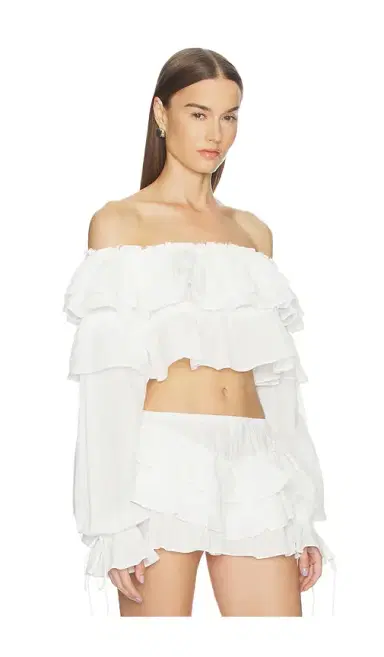 LOBA Iliana Ruffle Top | Thumbnail 2