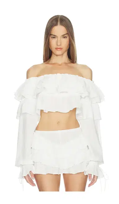 LOBA Iliana Ruffle Top | Thumbnail 1