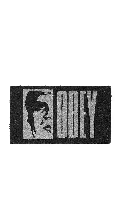 Obey Half Icon Floor Mat
