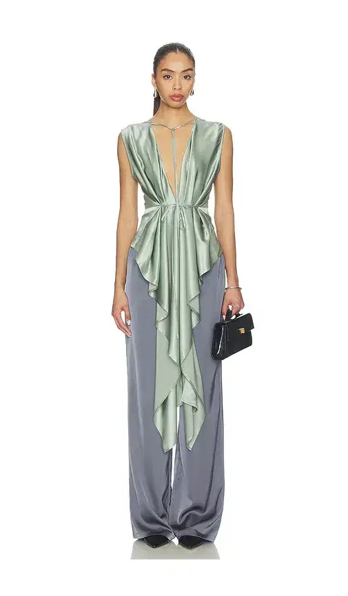 Scarf Drape Top