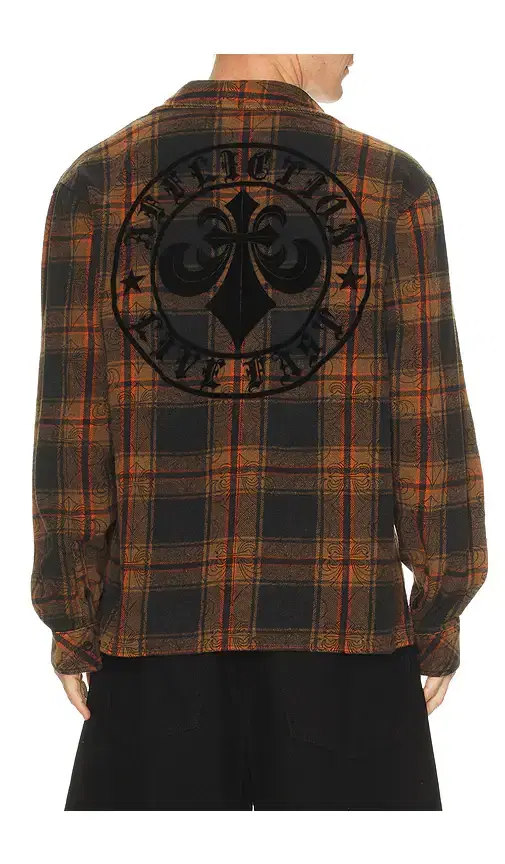 Affliction Live Fast Flannel Shirt