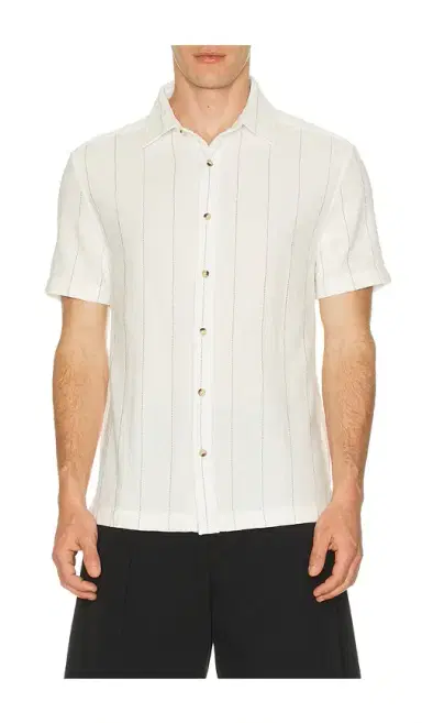Fair Harbor Oasis Textured Short Sleeve Shirt | Thumbnail 1 Fair Harbor Oasis Textured Short Sleeve Shirt | Thumbnail 1