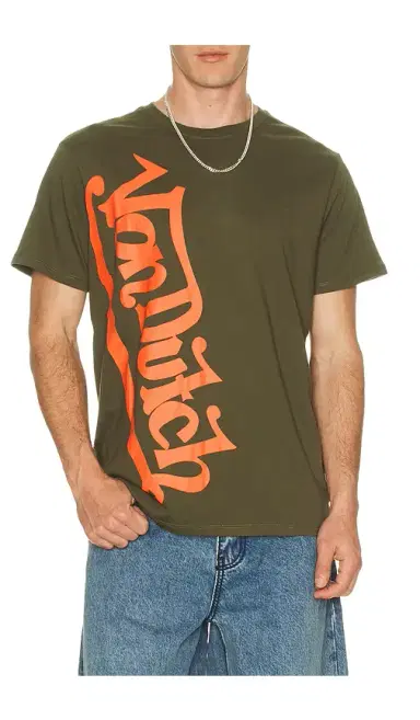 Von Dutch Vertical Logo Tee | Thumbnail 1 Von Dutch Vertical Logo Tee | Thumbnail 1