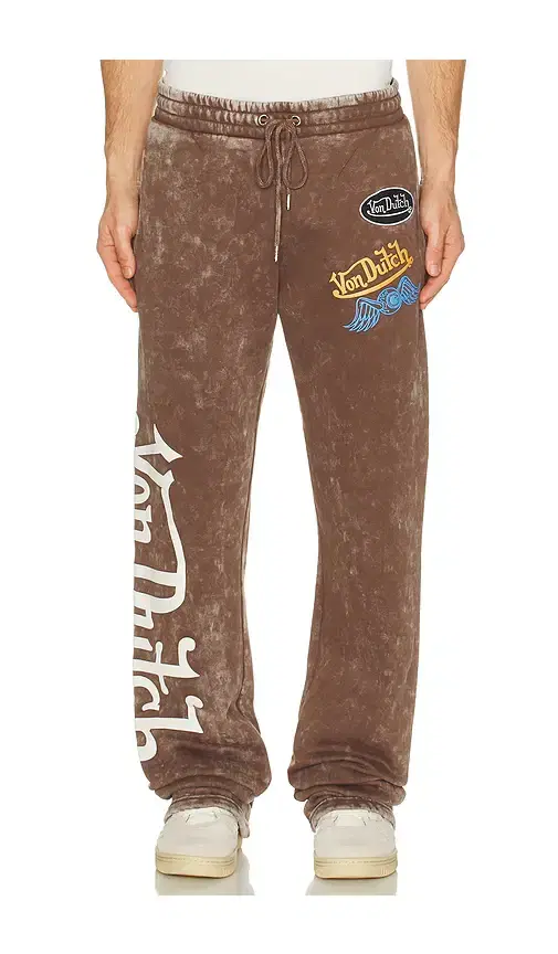 Stacked Flared Leg Jogger