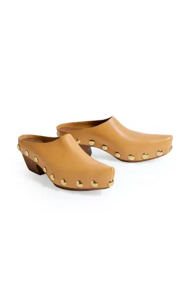 Bottega Veneta Gondola Leather Clogs | Thumbnail 3 Bottega Veneta Gondola Leather Clogs | Thumbnail 3