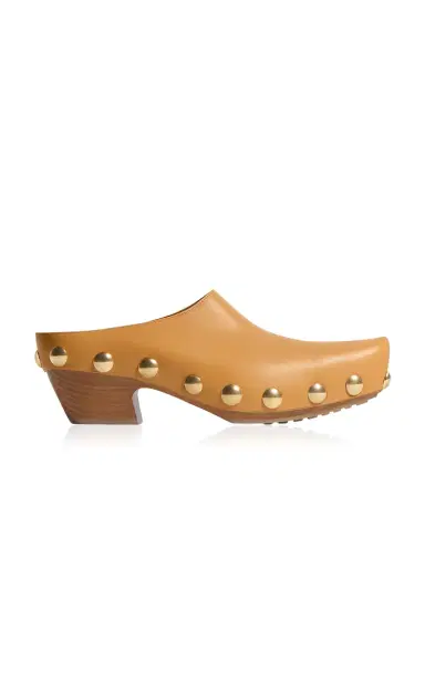 Bottega Veneta Gondola Leather Clogs | Thumbnail 1 Bottega Veneta Gondola Leather Clogs | Thumbnail 1