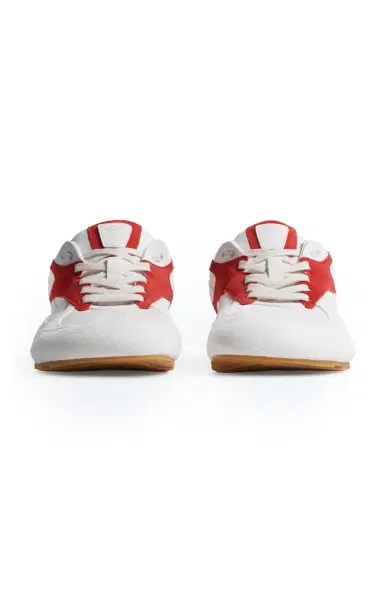 Bottega Veneta Orbit Flash Suede-Trimmed Sneakers | Thumbnail 3 Bottega Veneta Orbit Flash Suede-Trimmed Sneakers | Thumbnail 3