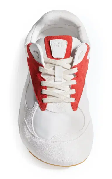 Bottega Veneta Orbit Flash Suede-Trimmed Sneakers | Thumbnail 4 Bottega Veneta Orbit Flash Suede-Trimmed Sneakers | Thumbnail 4