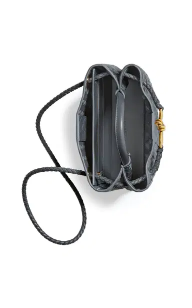 Bottega Veneta Small Andiamo Intrecciato Suede Bag | Thumbnail 6