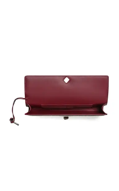 Bottega Veneta Andiamo Intrecciato Raffia & Leather Clutch | Thumbnail 5
