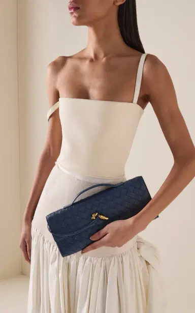 Bottega Veneta Andiamo Intrecciato Leather Clutch | Thumbnail 2 Bottega Veneta Andiamo Intrecciato Leather Clutch | Thumbnail 2